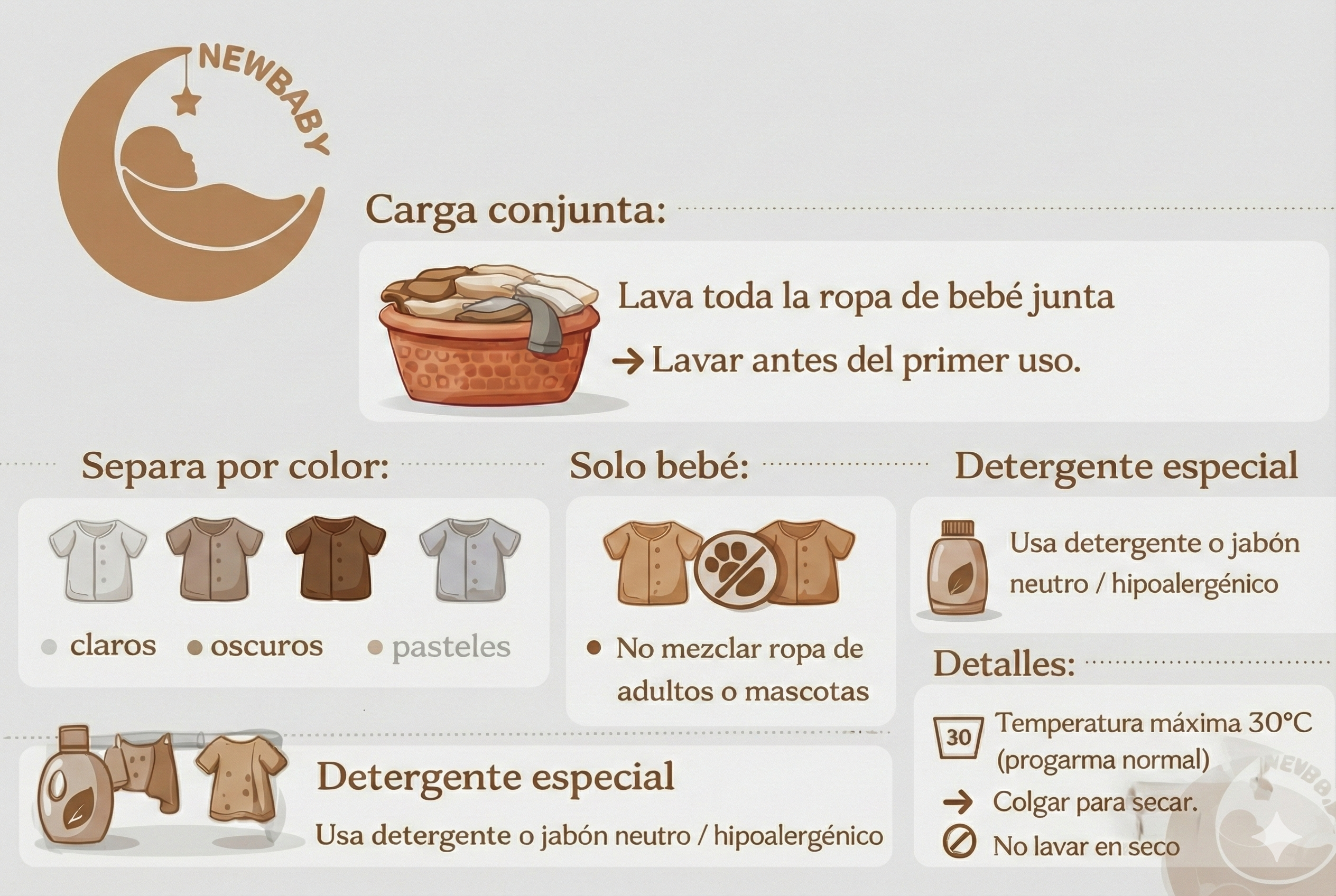 Enterito Osito Clásico Blanco – 100% Algodón Natural para Piel Sensible 9