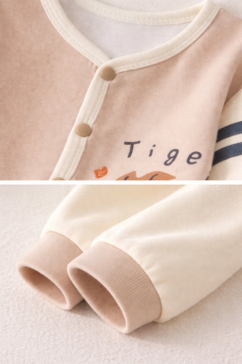 Chaleco Tigre Aventurero – 100% Algodón Natural para Piel Sensible 9