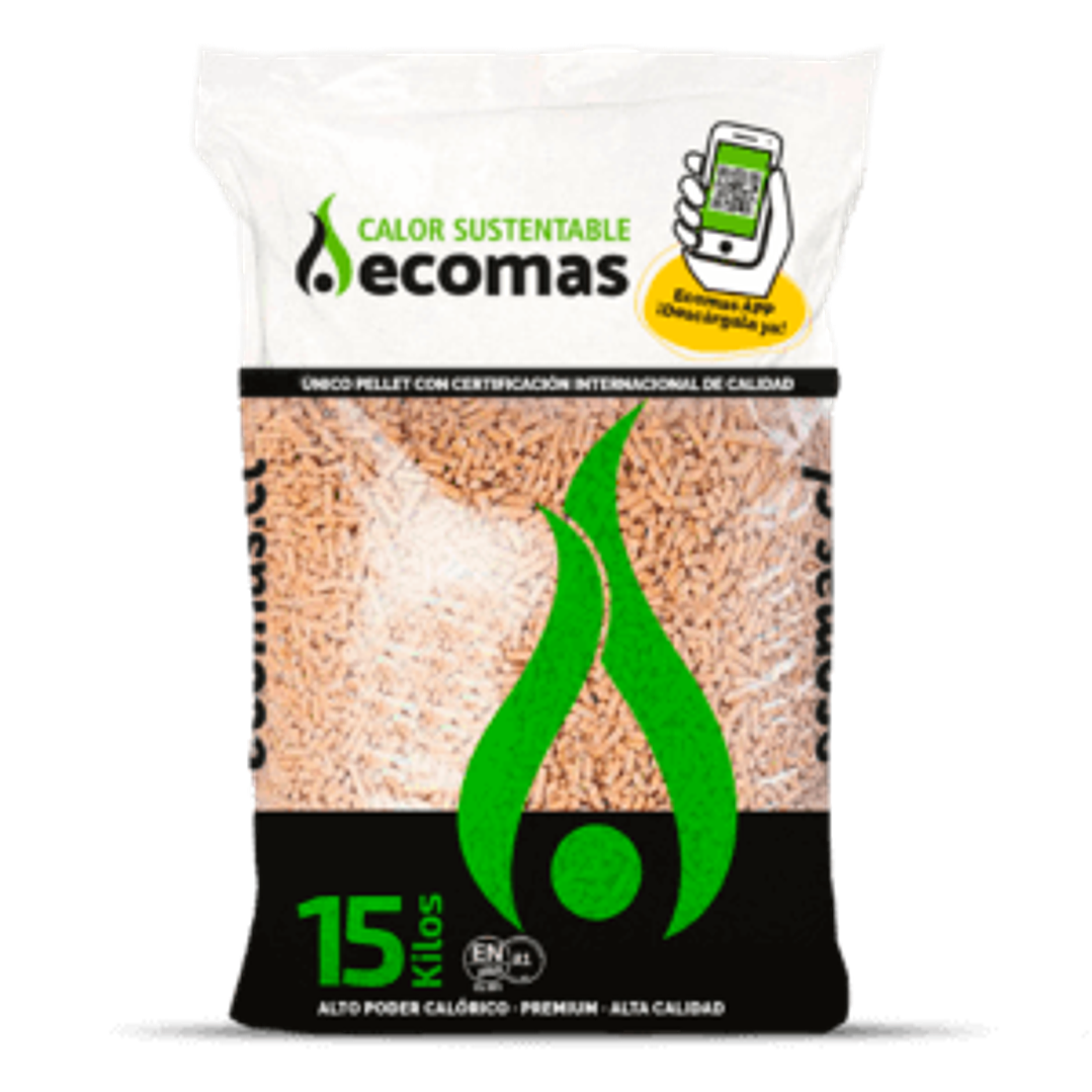 Pellet Ecomas 15Kg 1