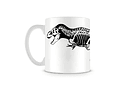 Caneca do branco de T-Rex