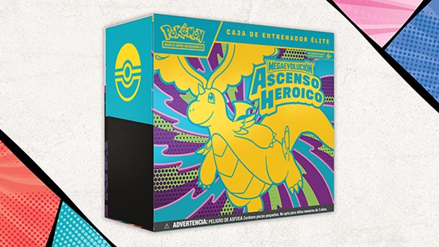 Pokemon Elite Trainer Box Megaevolución-Ascenso Heroico Español 1