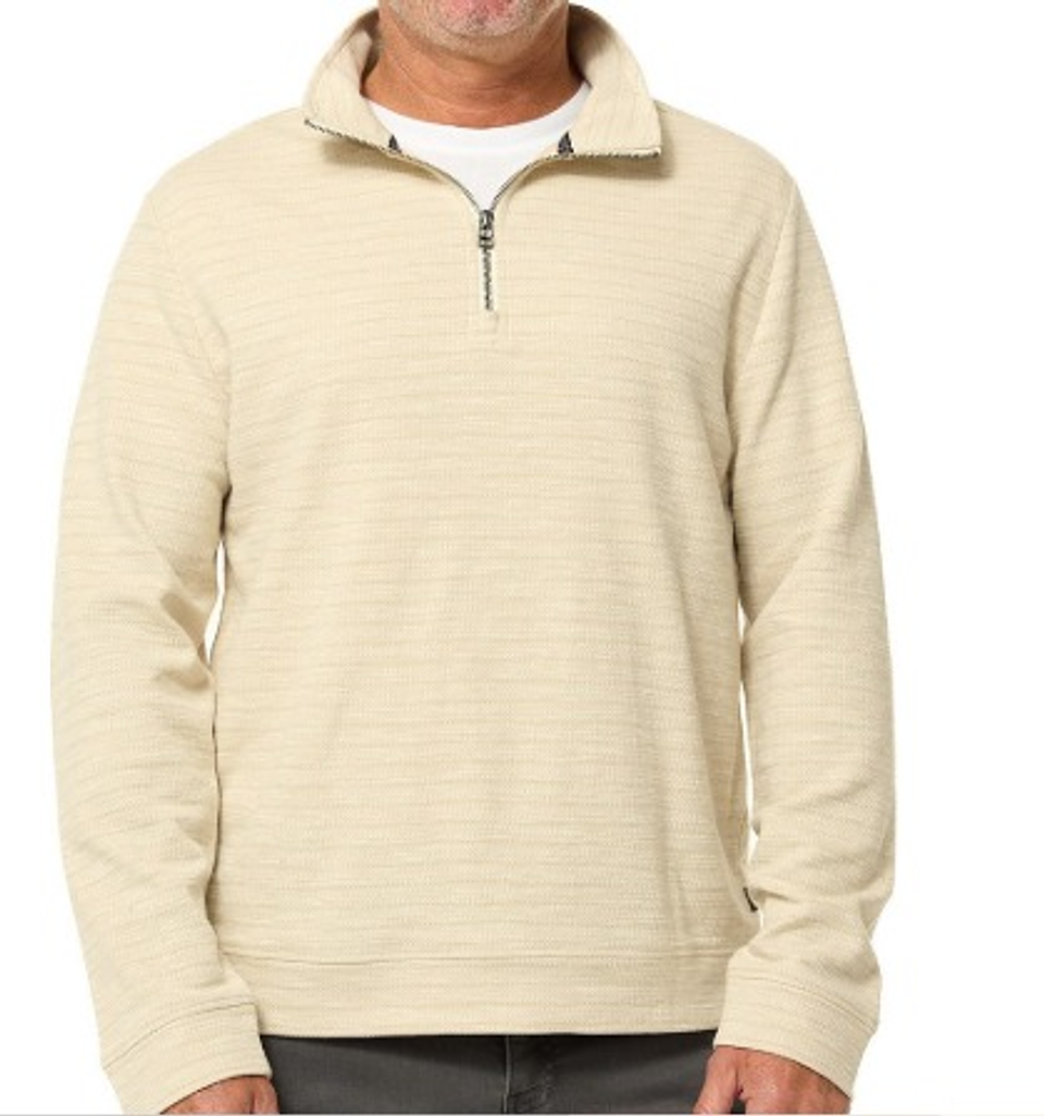 Sudadera Dockers para hombre con cremallera de 1/4 1