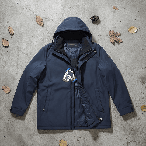 Chaqueta Weatherproof azul impermeable