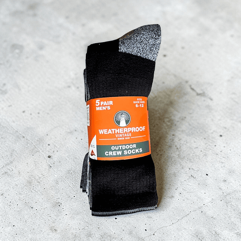 Pack 5 Pares Calcetines Weatherproof Outdoor Térmico