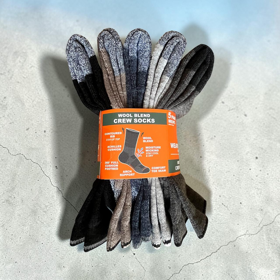 Pack 5 Pares Calcetines Weatherproof Outdoor Térmico 2