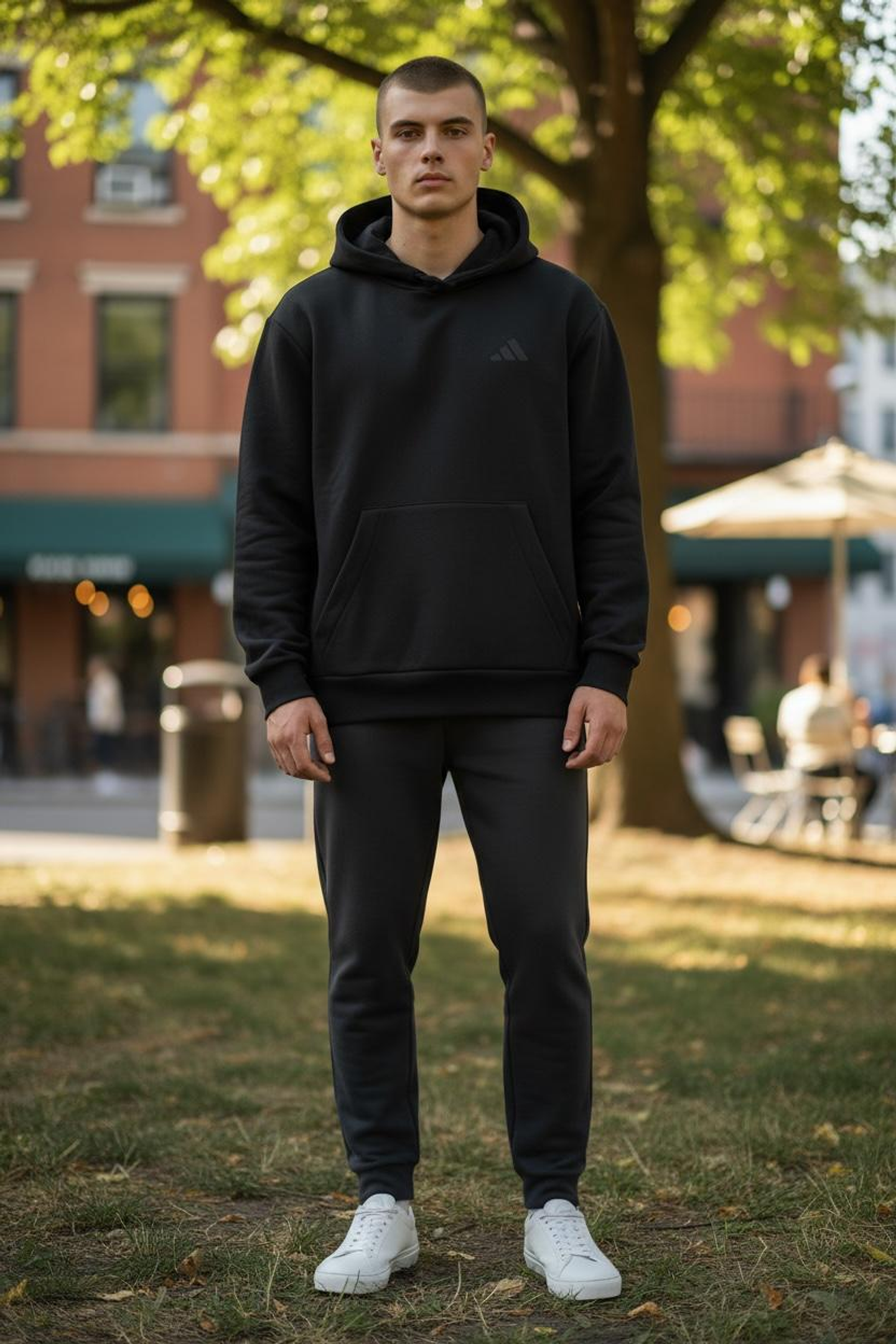 Polerón canguro Adidas 2