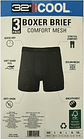 Pack 3 boxer 32 Degrees cool negros - Miniatura 2