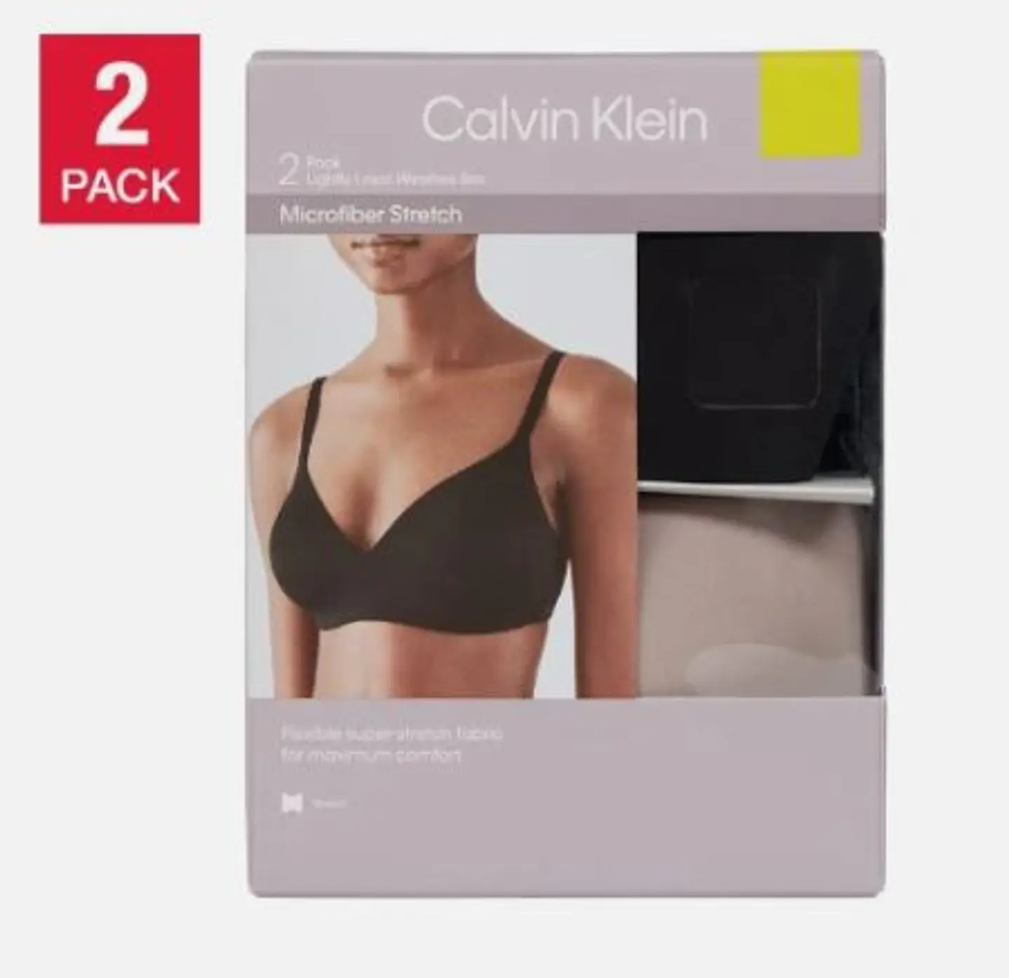 Pack 2 sostén Calvin Klein 1