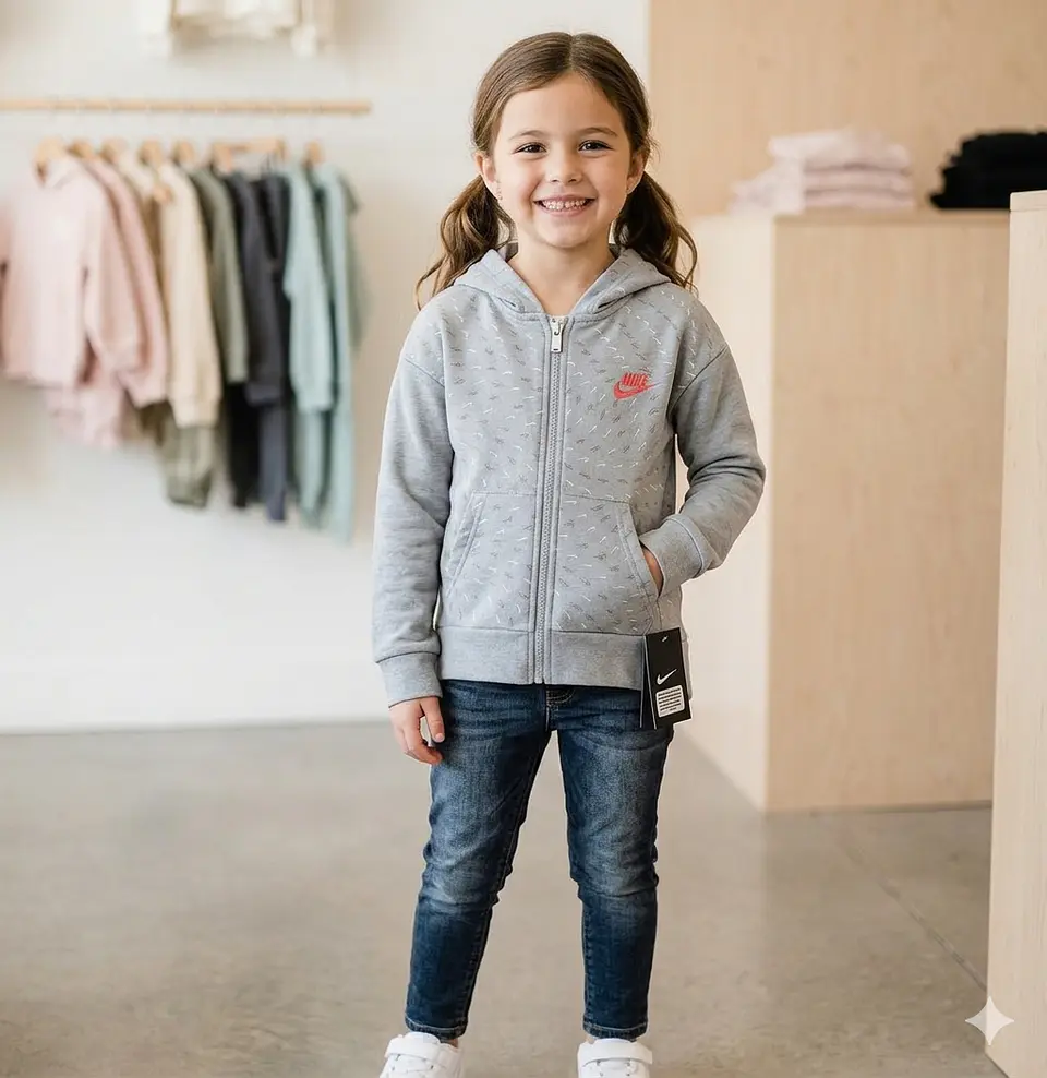 Polerón niña Nike 1
