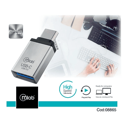 Adaptador Tipo C A Usb 3.0 Microlab