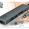 Adaptador Tipo C A Hdmi Usb3.0 A*2 Sd Tf Pd Mlab 