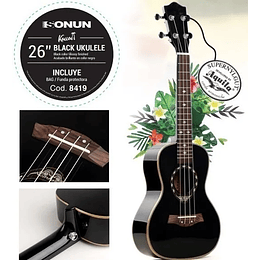 Ukelele Tenor Sonun 26 Aquila Strings + Funda 