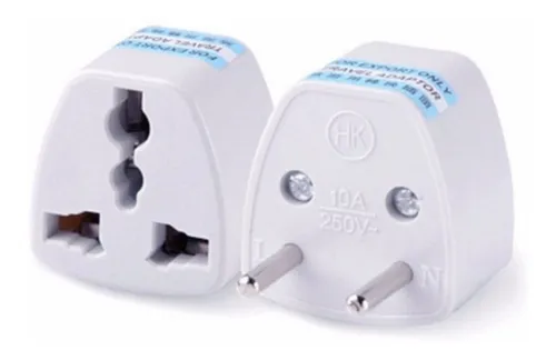 Adaptador Americano y Europeo a Enchufe Nacional 1A 2500W