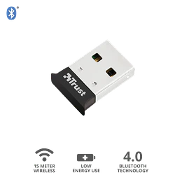 Adaptador Nano Usb Bluetooth 4.0 Manga Trust Para Pc - 18187
