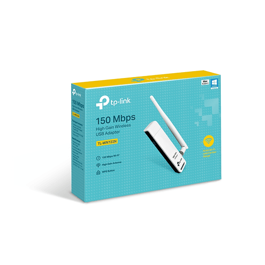 Adaptador Usb Inalámbrico 150mbps Tp- Link