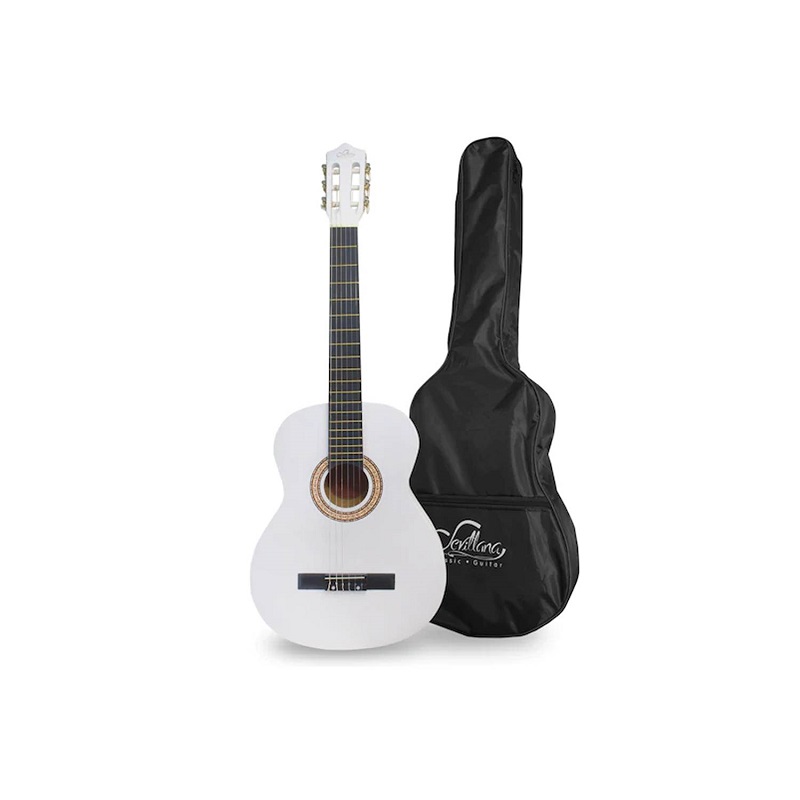 Guitarra Clasica Grande 39 Pulg Con Funda Sevillana Sunberts