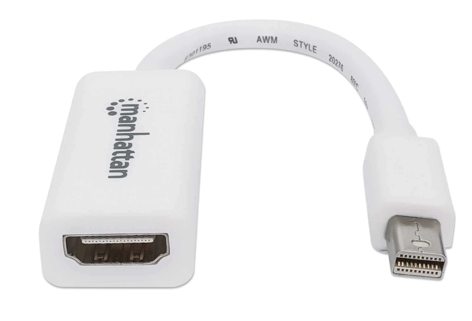 INTROTECH ADAPTADOR MINI DISPLAYPORT A HDMI 4K/VGA/DVI