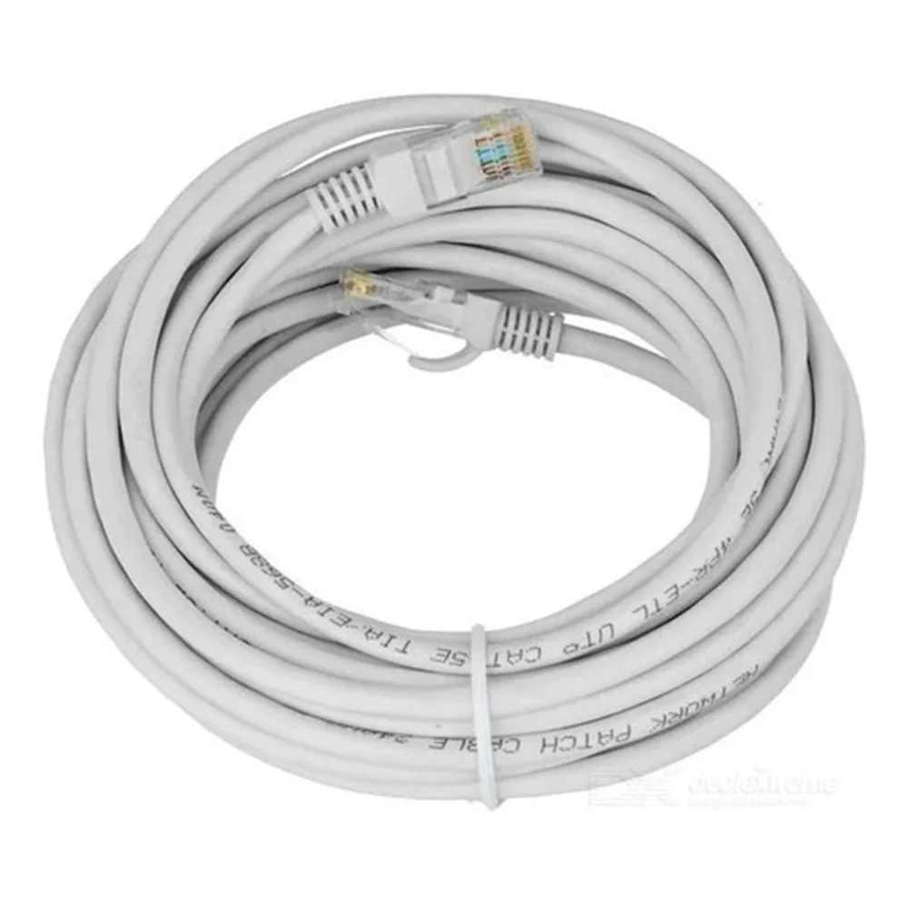 Cable De Red C6e 30.0 Mts Blanco Manhattan - 302025