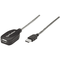 Cable Extensión Activa USB 5.0 Mts Manhattan - 519779