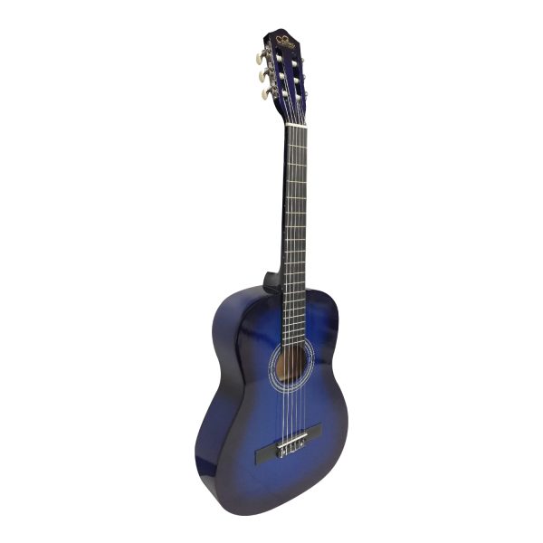 Guitarra Clásica 39 Pulgadas - Color Black-Blue