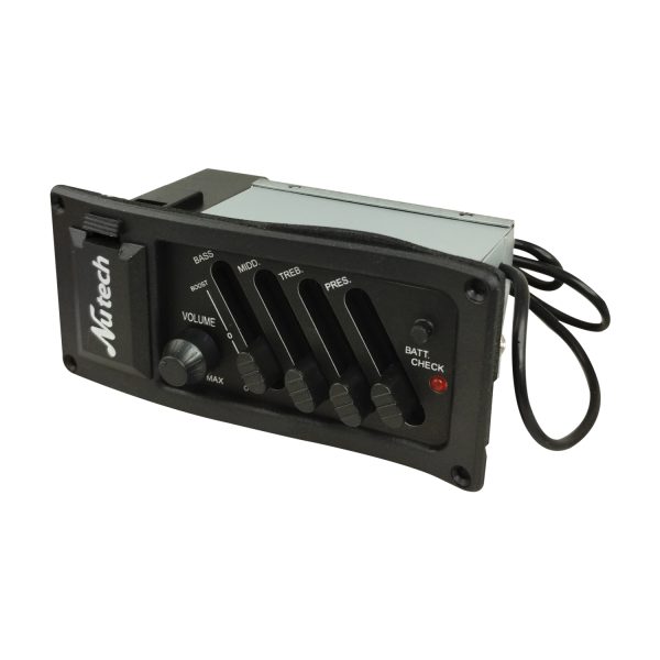 Cápsula Activa para Guitarra - Nutech con Ecualizador 4 Bandas NUT06159