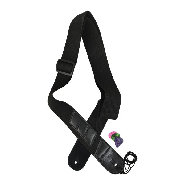 CORREA GUITAR CON PORTA UÑETAS NUTECH
