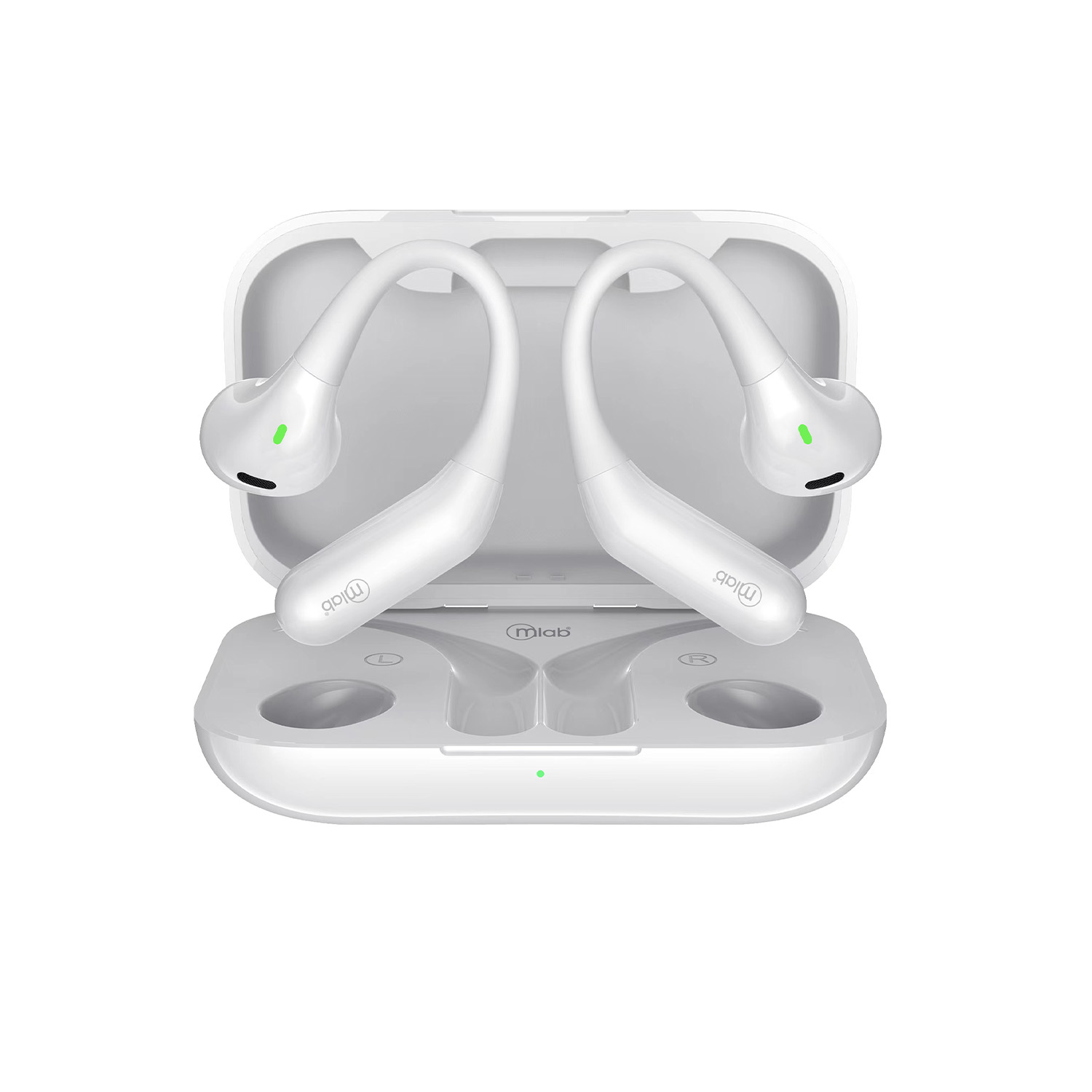 Audífonos Air Charge Touch Negro – Bluetooth 5.3, In-Ear y Estuche Carga MLAB