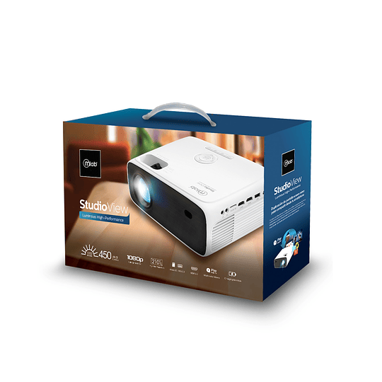 Proyector Mlab Studio View Luminous 450 Ansi - 9397