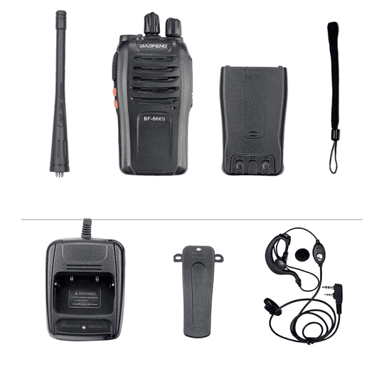 KIT X2 RADIO INTERCOMUNICADOR BAOFENG - 7948 