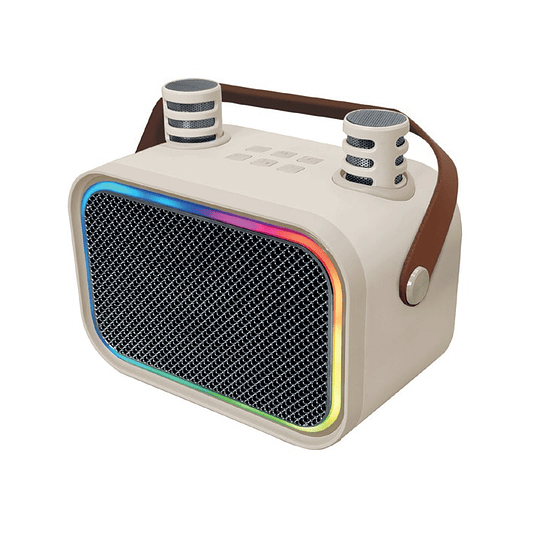 Parlante Para Niños My Lil Dual Voice Colores + 2 Microfonos / MLAB 