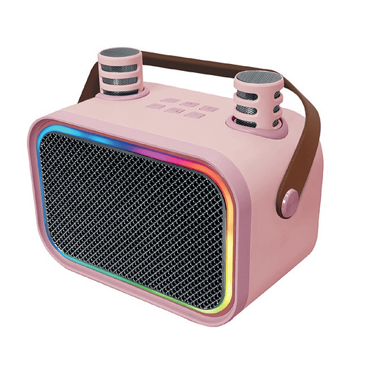 Parlante Para Niños My Lil Dual Voice Colores + 2 Microfonos / MLAB 