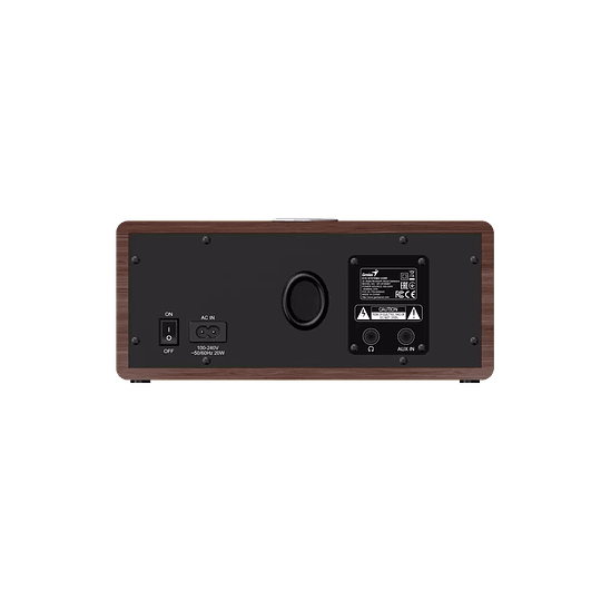 Parlante Dark Brown Elegant 20w SP-HF505BT Genius - 9645