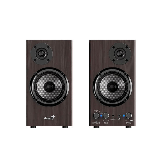 Altavoces De Madera Bluetooth Brown SP-HF520BT / Genius - 9646