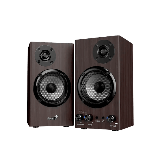 Altavoces De Madera Bluetooth Brown SP-HF520BT / Genius - 9646