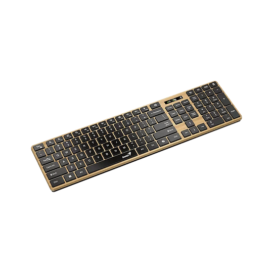Teclado Inalambrico Copilot Wood Slim Star-7250bt / Genius 9635 