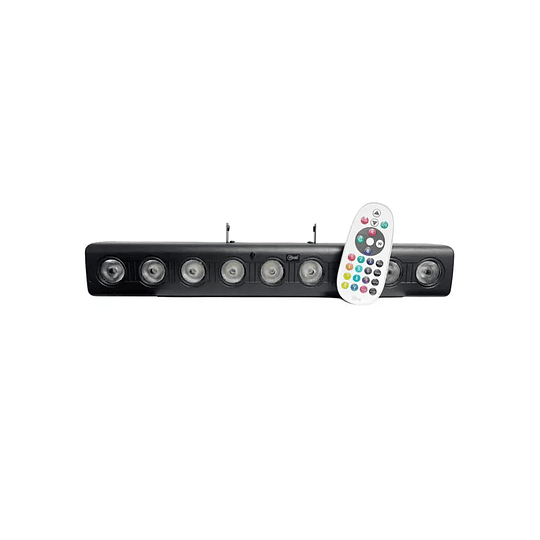 LUZ FIESTA BARRA 9 LED MIC MUSIC RGBW 4 EN 1 MLAB - 9423