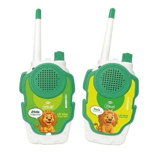 Walkie Takies Para Niños Lil Kids 1 Canal / Mlab 9650
