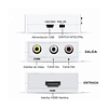 Conversor Audio / video Hadm A 3 Rca 1080 / Birlink Br10179