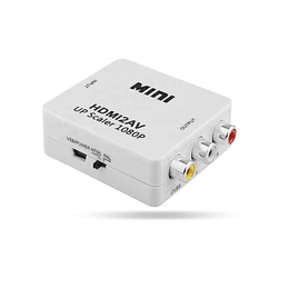 Conversor Audio / video Hadm A 3 Rca 1080 / Birlink Br10179