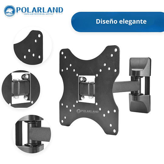Soporte Para Televisor De Brazo 10 - 43 / Polarland Pfm200