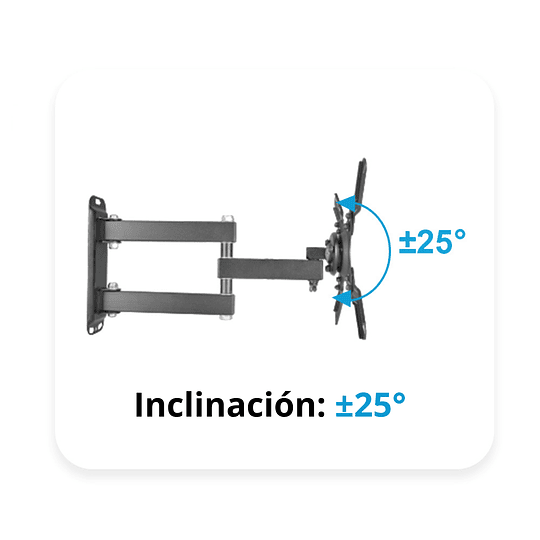 Soporte Para Tv Movible Hasta 43 Pulgadas / Polarland Pfm43