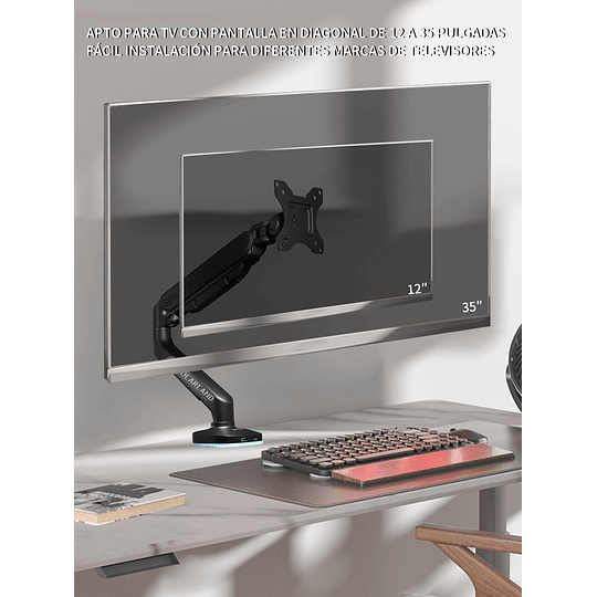  Soporte Para Monitor Gamers Rgb / Polarland Pga9-s