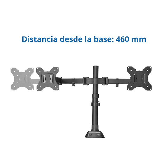 Soporte Mecanico Monitor Con Abrazadera / Polarland Pdm32d