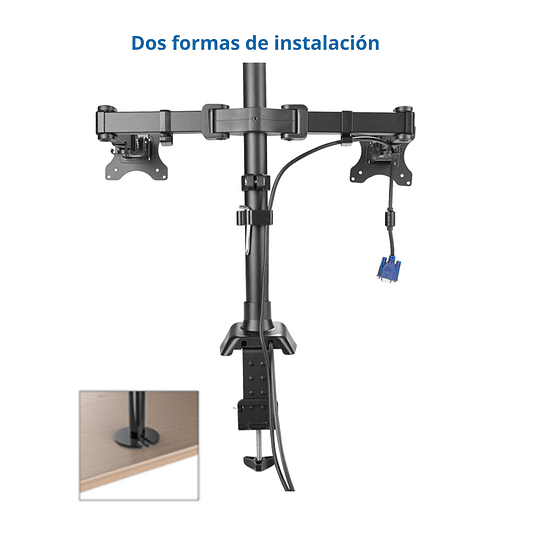 Soporte Mecanico Monitor Con Abrazadera / Polarland Pdm32d