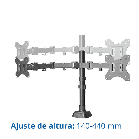 Soporte Mecanico Monitor Con Abrazadera / Polarland Pdm32d