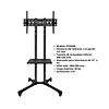 Soporte De Suelo Movil Para Tv 32 - 75 / Polarland Pfs640e