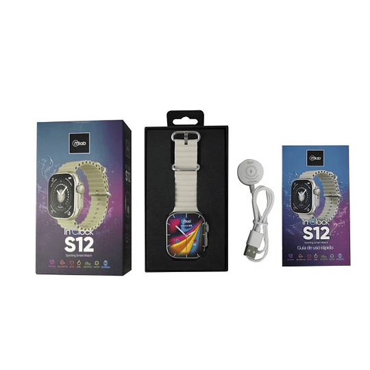  Smartwatch S12 Deportivo 1.4 Resistente Al Agua / MLAB  9402 