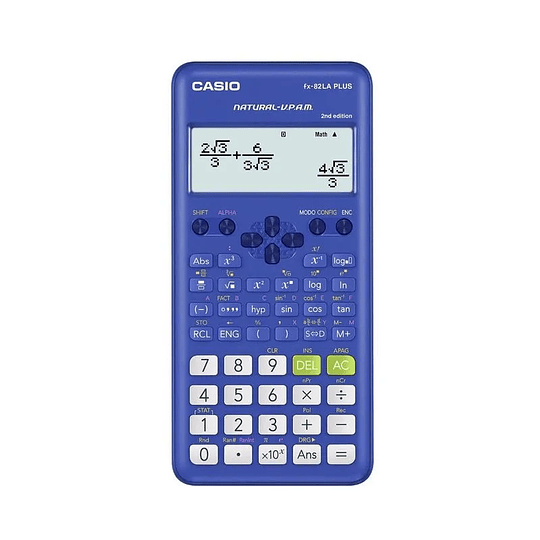 Calculadora Científica Fx-82la Plus-2 / Casio 10002 - 10003