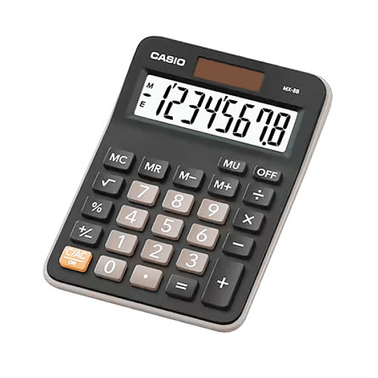 Calculadora De Sobremesa Bolsillo Solar 12 Dígitos Mx 8b / Casio 9993