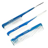 Juego De 3 Peines Asst Color Azul / Revlon 10142 